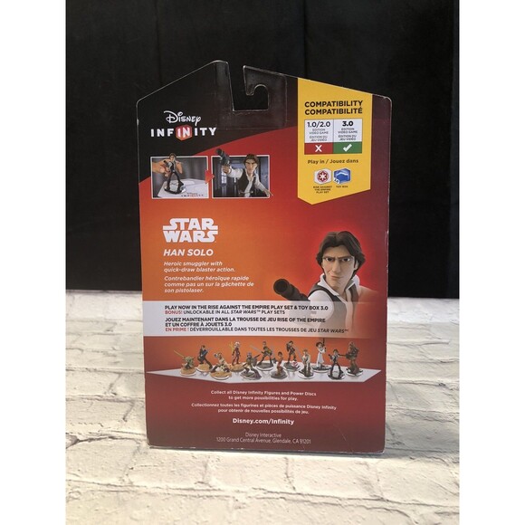 Disney Infinity 3.0 Edition Star Wars Han Solo Figure Game Wii PS4 Xbox NEW - Picture 2 of 5
